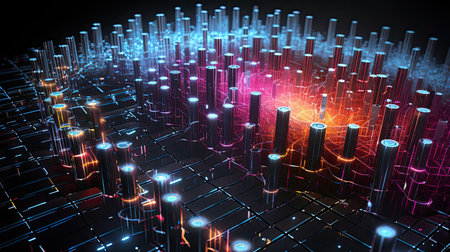 Quantum gates performing logical operations on qubits shaping quantum algorithms' computational pathways.の素材