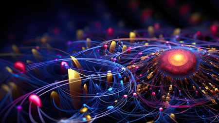 Quantum machine learning decoding genomics uncovering insights from massive biological datasets.の素材