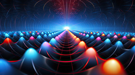 Quantum error correction preserving quantum state coherence enhancing computational accuracy.の素材