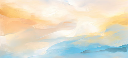 abstract background with colorful brush strokesの素材
