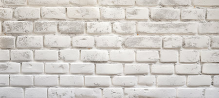white brick wall texture and cementの素材