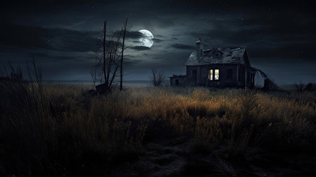 Abandoned Haunted Schoolhouseの素材