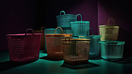 Unique Shopping Baskets for a Personalized Shopping Experienceの素材