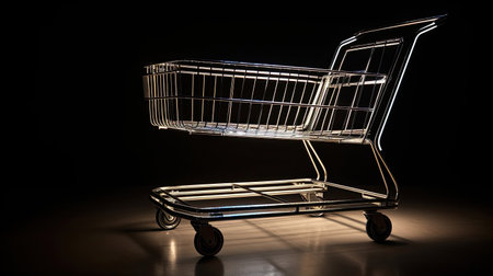 Modern Shopping Cart Eleganceの素材