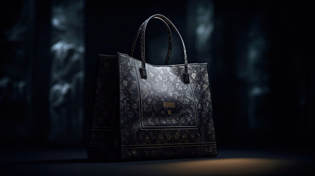 Luxurious Elegant Shopping Bagの素材