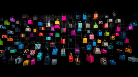 Captivating Black Friday Shopping Spectacleの素材
