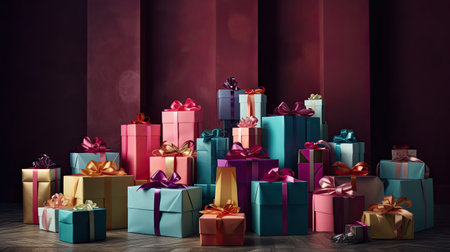 Surprises Await in Artfully Arranged Gift Boxesの素材