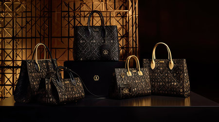 Regal Gold and Black Friday Shoppingの素材