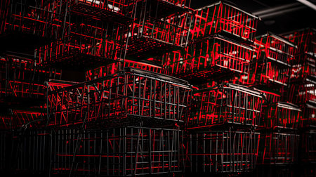 Exciting Red & Blackの素材