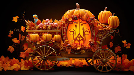 Candy Pumpkin Carriage Rideの素材