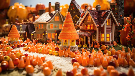 Candy Corn Village Square Celebrationの素材