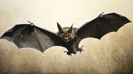 Detailed Realistic Bat Flightの素材