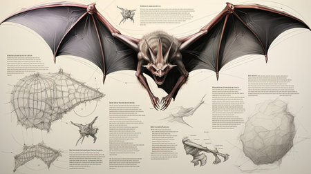 Realistic Bat Anatomy Studyの素材