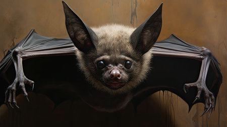 Realistic Bat Portraitの素材