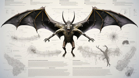 Realistic Bat Anatomy Studyの素材