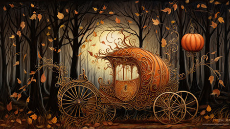 Enchanted Pumpkin Carriageの素材