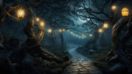 Haunted Forest Pathの素材