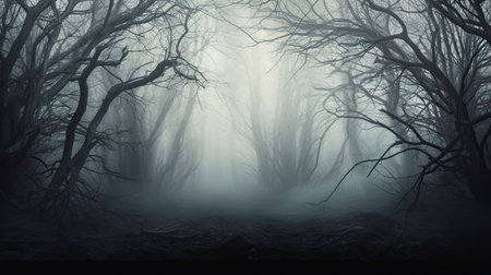 Mysterious Misty Woodsの素材