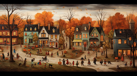 Trick-or-Treaters' Paradeの素材
