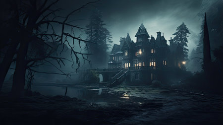 Eerie Abandoned Mansionの素材
