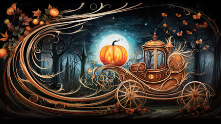 Pumpkin Carriage Enchantmentの素材