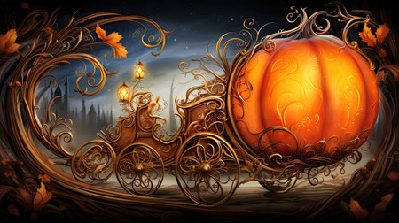 Pumpkin Carriage Enchantmentの素材