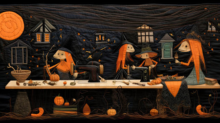 Spooky Sewing Workshopの素材
