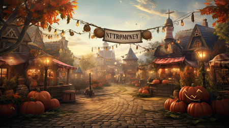Enchanted Pumpkin Village Marketの素材