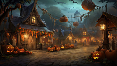 Enchanted Pumpkin Village Marketの素材