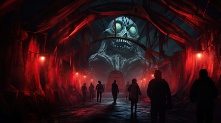 Haunted Carnival Tunnelの素材