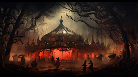 Haunted Carnival Carouselの素材