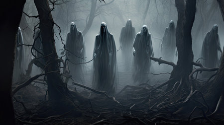 Apparitions Among the Haunted Treesの素材