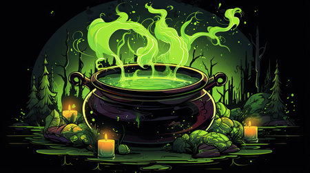 Mysterious Witch's Cauldronの素材