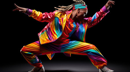 Energetic Dance Performer Attireの素材