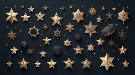 Stars collection with a variety of beautifully crafted star iconsの素材