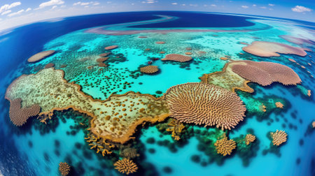 Great Barrier Reef: Vibrant Corals Marine Lifeの素材
