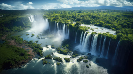 Iguazu Falls: Power & Beauty of Nature on Argentina-Brazil Borderの素材