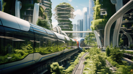 Integration of Sustainable Tech in Transportation Hubの素材