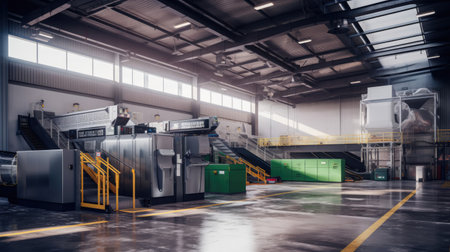 Efficient Waste Sorting at Advanced Facilityの素材