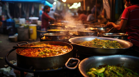 Aromatic Indian Street Market: Dosas Biryani Chutneys Galoreの素材