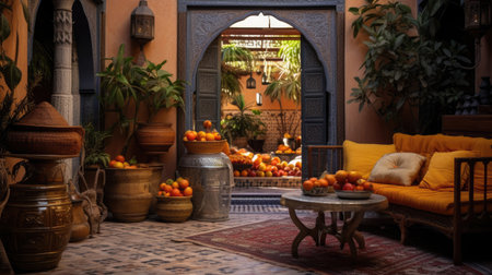 Moroccan Riyadh: A Feast for the Sensesの素材
