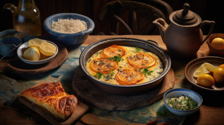 Salted Cod and Custard Pastry: Tasca's Specialtiesの素材