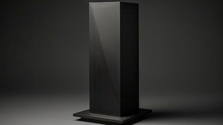 Steel podium clean lines for kitchen appliances.の素材