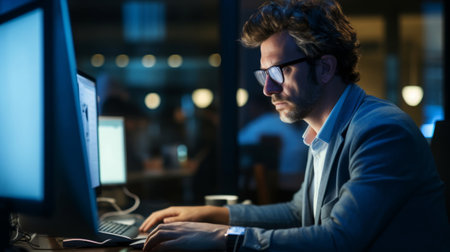 Analyzing sociologist surveys on screen task lightingの素材