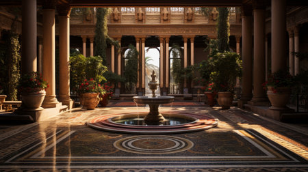 Roman scholar decrypts historical secrets on ancient tabletの素材