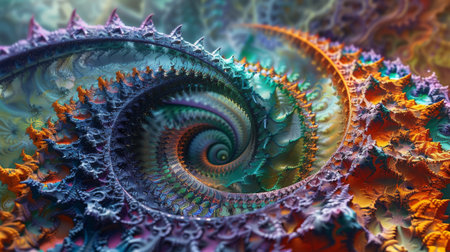 Infinite regressions in fractal dimensionの素材