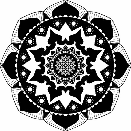 Mandala Vector Patternのイラスト素材