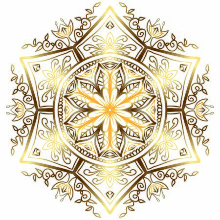 Mandala Vector Art Pattern Designのイラスト素材