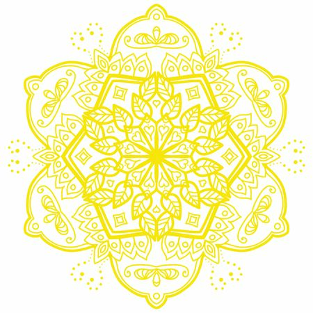 Hindi Mandala Vector Art Pattern Designのイラスト素材