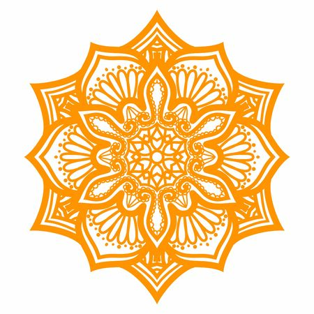 Hindi Mandala Vector Art Pattern Designのイラスト素材